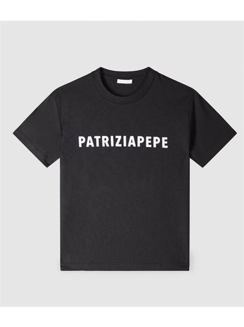 T-shirt in jersey di cotone m/c Patrizia Pepe PATRIZIA PEPE | 1M4012-J025-K103